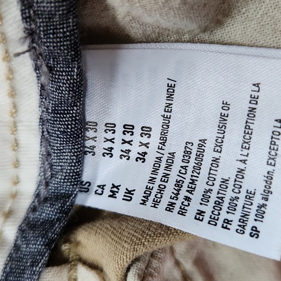 American Eagle Outfitters Relaxed Straight Khakis - Picture 7 of 7